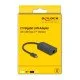 Delock Αντάπτορας Δικτύου 66046, Usb-C, 2.5Gbps Ethernet, Μαύρος Delock Αντάπτορας Δικτύου 66046, Usb-C, 2.5Gbps Ethernet, Μαύρος