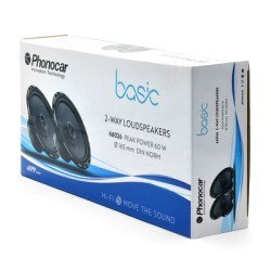 Phonocar Σετ Ηχεία Αυτοκινήτου Basic 66026, 6.5", 60W, 2 Δρόμων Phonocar Σετ Ηχεία Αυτοκινήτου Basic 66026, 6.5", 60W, 2 Δρόμων