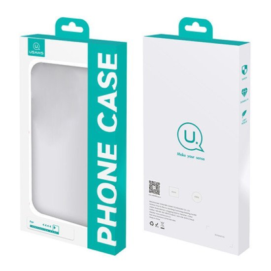 Usams Θήκη Gz Us-Bh895 Για Iphone 16 Plus, Διάφανη/Μαύρη