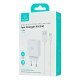 Usams Φορτιστής Τοίχου Scxltz01 Με Καλώδιο Micro Usb, Usb, 18W, Λευκός Usams Φορτιστής Τοίχου Scxltz01 Με Καλώδιο Micro Usb, Usb, 18W, Λευκός