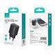 Usams Φορτιστής Τοίχου Us-Cc229, Usb & Usb-C, 30W, Gan, Μαύρος Usams Φορτιστής Τοίχου Us-Cc229, Usb & Usb-C, 30W, Gan, Μαύρος