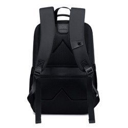 Arctic Hunter Τσάντα Πλάτης B00670 Με Θήκη Laptop 15.6", 15L, Μαύρη