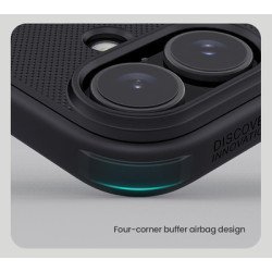 Nillkin Θήκη Super Frosted Shield Pro Για Iphone 16 Plus, Μαύρη Nillkin Θήκη Super Frosted Shield Pro Για Iphone 16 Plus, Μαύρη