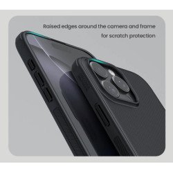 Nillkin Θήκη Super Frosted Shield Pro Magnetic Για Iphone 16 Pro, Μπλε