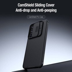 Nillkin Θήκη Camshield Pro Για Samsung Galaxy A55, Μπλε Nillkin Θήκη Camshield Pro Για Samsung Galaxy A55, Μπλε