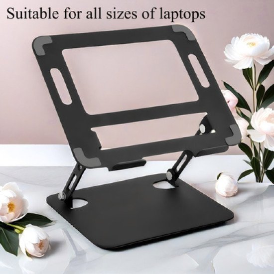 Powertech Επιτραπέζια Βάση Για Laptop/Tablet Pt-1354 Έως 18.3", Foldable, Μαύρη Powertech Επιτραπέζια Βάση Για Laptop/Tablet Pt-1354 Έως 18.3", Foldable, Μαύρη