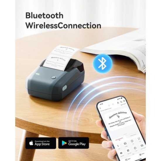 Niimbot Smart Θερμικός Εκτυπωτής Ετικετών B1, 203Dpi, Bluetooth, Μπλε Niimbot Smart Θερμικός Εκτυπωτής Ετικετών B1, 203Dpi, Bluetooth, Μπλε