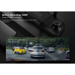 Ddpai Καθρέφτης Με Σετ Smart Καμερών Αυτοκινήτου E3, 9.35" Οθόνη, 1440P/1080P