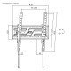 Powertech Επιτοίχια Βάση Pt-1372 Για Τηλεόραση 32-75", Έως 75Kg, Ρυθμιζόμενη Κλίση Powertech Επιτοίχια Βάση Pt-1372 Για Τηλεόραση 32-75", Έως 75Kg, Ρυθμιζόμενη Κλίση