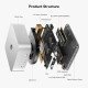 Beelink Mini Pc Ser8, Amd 8745Hs, 24Gb, 1Tb M.2, Windows 11 Pro Beelink Mini Pc Ser8, Amd 8745Hs, 24Gb, 1Tb M.2, Windows 11 Pro