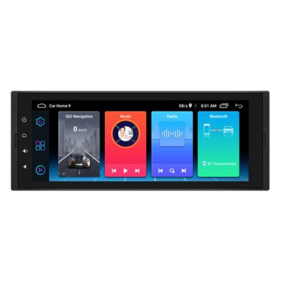 Powertech Ηχοσύστημα Αυτοκινήτου Pt-1334 Με Οθόνη Αφής 6.9", Bluetooth/Wifi/Gps/Usb Powertech Ηχοσύστημα Αυτοκινήτου Pt-1334 Με Οθόνη Αφής 6.9", Bluetooth/Wifi/Gps/Usb