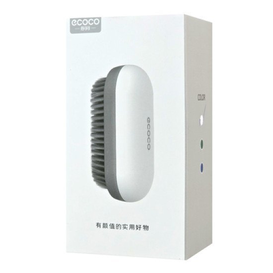 Ecoco Βούρτσα Καθαρισμού E2220, 13X6X5.5Cm, Λευκή Ecoco Βούρτσα Καθαρισμού E2220, 13X6X5.5Cm, Λευκή
