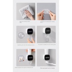 Ecoco Διανεμητής Οδοντόκρεμας E24024, 5.5X5.5X9.1Cm, Γκρι Ecoco Διανεμητής Οδοντόκρεμας E24024, 5.5X5.5X9.1Cm, Γκρι