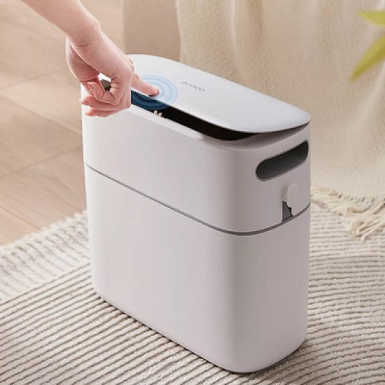 Ecoco Κάδος Απορριμμάτων E2244 Με Σακούλες, 12Lt, Λευκός Ecoco Κάδος Απορριμμάτων E2244 Με Σακούλες, 12Lt, Λευκός