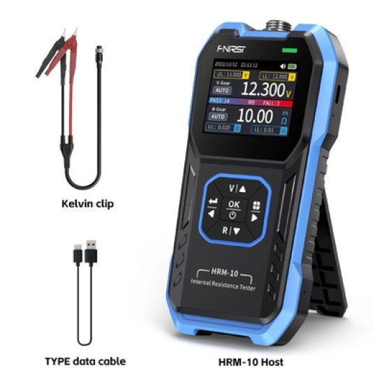 Fnirsi Tester Μπαταριών Hrm-10, Επαναφορτιζόμενο Fnirsi Tester Μπαταριών Hrm-10, Επαναφορτιζόμενο