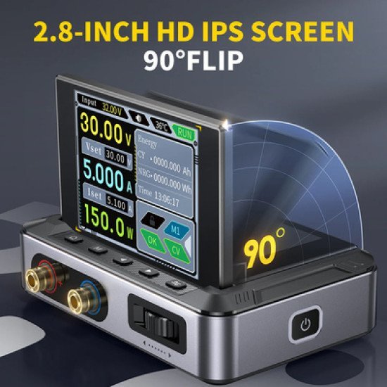 Fnirsi Μίνι Τροφοδοτικό Πάγκου Dps-150, 150W Fnirsi Μίνι Τροφοδοτικό Πάγκου Dps-150, 150W