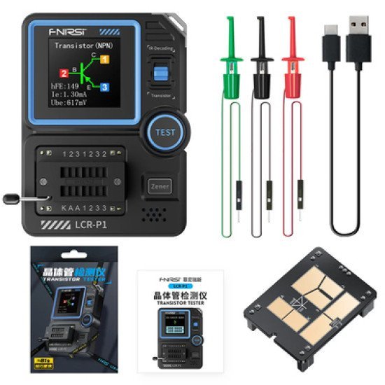 Fnirsi Transistor Tester Lcr-P1, Επαναφορτιζόμενο Fnirsi Transistor Tester Lcr-P1, Επαναφορτιζόμενο