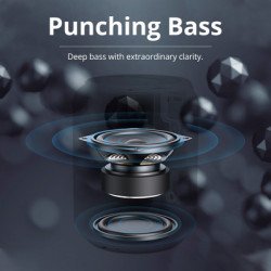 Tronsmart Φορητό Ηχείο T6 Mini Upgraded, 15W, Bluetooth, 2500Mah, Ipx6, Μαύρο