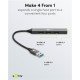 Goobay Usb Hub 74456, 4X Θυρών, Usb 3.2, 5Gbps, Usb Σύνδεση, Γκρι