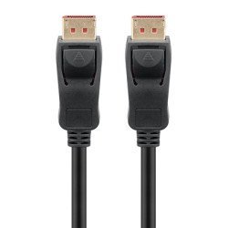 Goobay Καλώδιο Displayport 74761, 16K/60Hz, 80 Gbps, 2M, Μαύρο Goobay Καλώδιο Displayport 74761, 16K/60Hz, 80 Gbps, 2M, Μαύρο