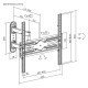 Powertech Επιτοίχια Βάση Pt-1388 Για Τηλεόραση 32-65", Full Motion, 35Kg Powertech Επιτοίχια Βάση Pt-1388 Για Τηλεόραση 32-65", Full Motion, 35Kg