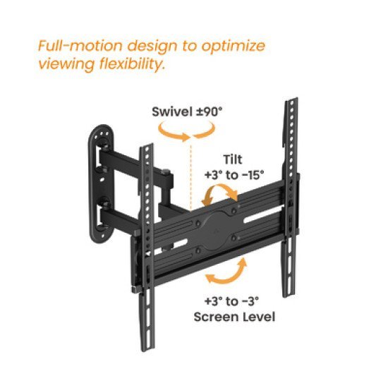 Powertech Επιτοίχια Βάση Pt-1388 Για Τηλεόραση 32-65", Full Motion, 35Kg Powertech Επιτοίχια Βάση Pt-1388 Για Τηλεόραση 32-65", Full Motion, 35Kg