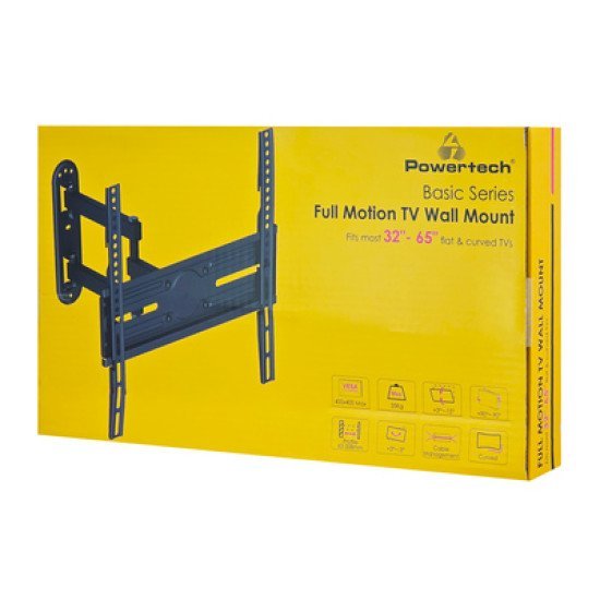 Powertech Επιτοίχια Βάση Pt-1388 Για Τηλεόραση 32-65", Full Motion, 35Kg Powertech Επιτοίχια Βάση Pt-1388 Για Τηλεόραση 32-65", Full Motion, 35Kg