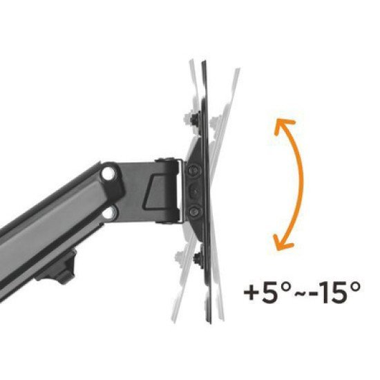 Brateck Επιτοίχια Βάση Lda33-222 Για Τηλεόραση 23-43" Έως 23Kg, Full Motion Brateck Επιτοίχια Βάση Lda33-222 Για Τηλεόραση 23-43" Έως 23Kg, Full Motion