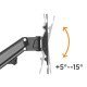 Brateck Επιτοίχια Βάση Lda33-222 Για Τηλεόραση 23-43" Έως 23Kg, Full Motion Brateck Επιτοίχια Βάση Lda33-222 Για Τηλεόραση 23-43" Έως 23Kg, Full Motion