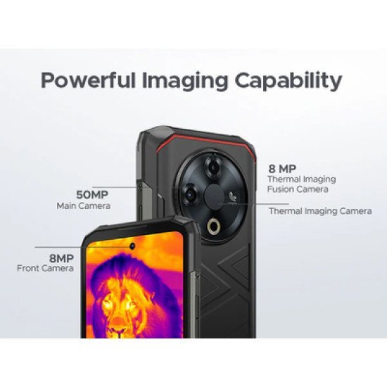 Doogee Smartphone Fire 6, 6.56", 6/256Gb, 10400Mah, Ip68/Ip69K, Μαύρο Doogee Smartphone Fire 6, 6.56", 6/256Gb, 10400Mah, Ip68/Ip69K, Μαύρο