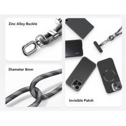 Usams Κορδόνι Λαιμού Για Κινητά Zb316, 160Cm, Universal, Μπλε Usams Κορδόνι Λαιμού Για Κινητά Zb316, 160Cm, Universal, Μπλε