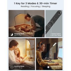 Glocusent Φωτιστικό Γραφείου Glcsnta1901 Με Κλιπ, Τηλεχειριστήριο, Έως 220Lm, Μαύρο Glocusent Φωτιστικό Γραφείου Glcsnta1901 Με Κλιπ, Τηλεχειριστήριο, Έως 220Lm, Μαύρο