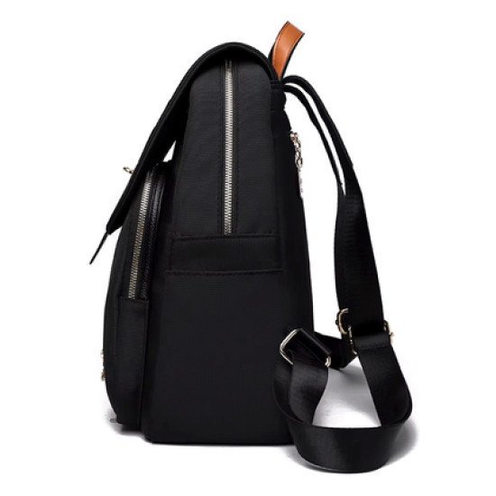 Balidaishu Γυναικεία Τσάντα Πλάτης Lbag-0032, Μαύρη Balidaishu Γυναικεία Τσάντα Πλάτης Lbag-0032, Μαύρη