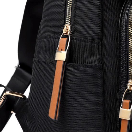 Balidaishu Γυναικεία Τσάντα Πλάτης Lbag-0032, Μαύρη Balidaishu Γυναικεία Τσάντα Πλάτης Lbag-0032, Μαύρη