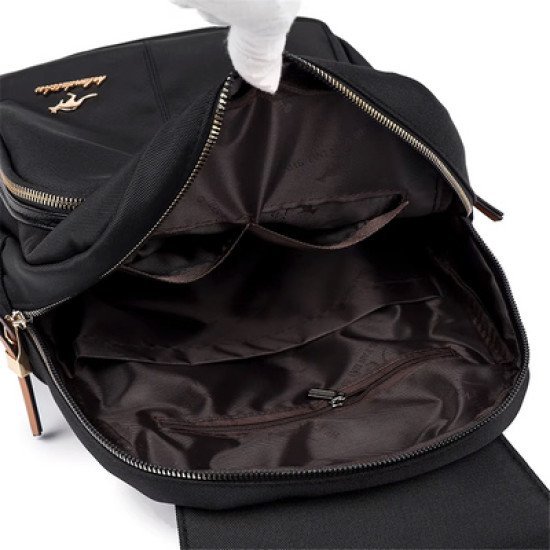 Balidaishu Γυναικεία Τσάντα Πλάτης Lbag-0032, Μαύρη Balidaishu Γυναικεία Τσάντα Πλάτης Lbag-0032, Μαύρη
