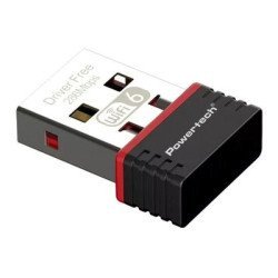 Powertech Ασύρματος Usb Αντάπτορας Δικτύου Pt-1383, 300Mbps Wifi 6