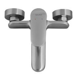 Bruno Μπαταρία Τοίχου Μπάνιου M31570-235C, Αναμεικτική, Ασημί Bruno Μπαταρία Τοίχου Μπάνιου M31570-235C, Αναμεικτική, Ασημί