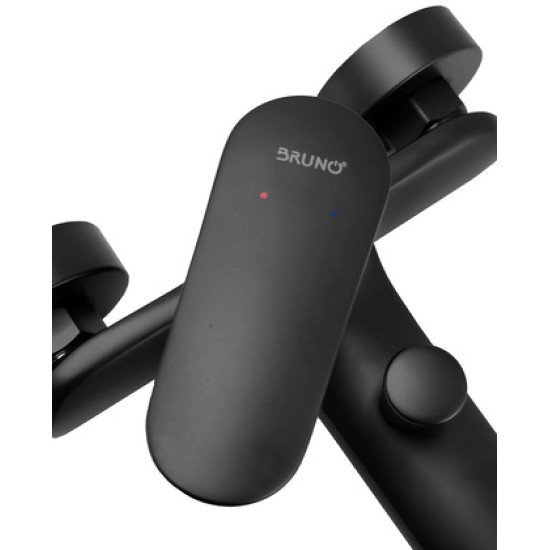 Bruno Μπαταρία Τοίχου Μπάνιου M31570-235H, Αναμεικτική, Μαύρη Bruno Μπαταρία Τοίχου Μπάνιου M31570-235H, Αναμεικτική, Μαύρη