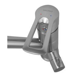 Bruno Μπαταρία Πάγκου Κουζίνας M54954-355N, Τρίοδη, Αναμεικτική, Ασημί Bruno Μπαταρία Πάγκου Κουζίνας M54954-355N, Τρίοδη, Αναμεικτική, Ασημί