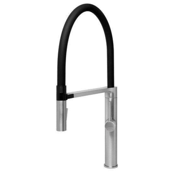 Bruno Μπαταρία Πάγκου Κουζίνας M54801-817C, Αναμεικτική, Ασημί