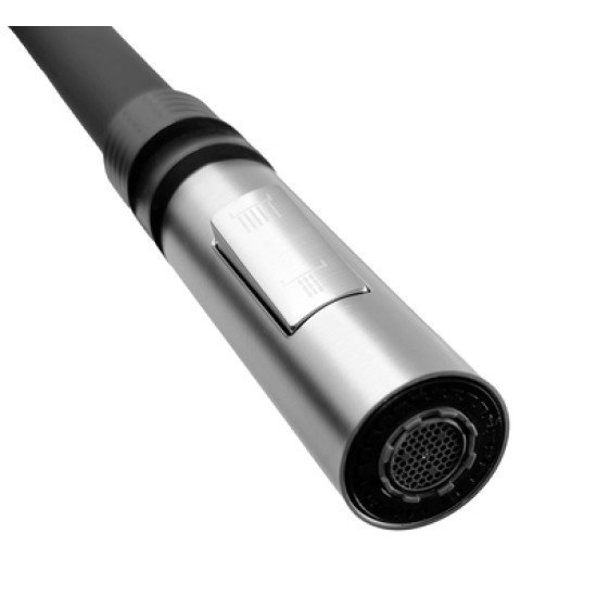 Bruno Μπαταρία Πάγκου Κουζίνας M54801-817C, Αναμεικτική, Ασημί