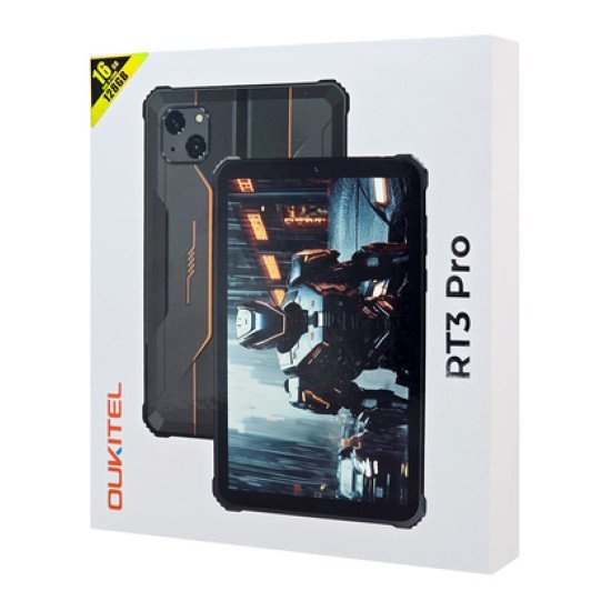 Oukitel Tablet Rt3 Pro, 8", 4/128Gb, 4G, 5150Mah, Ip68/Ip69K, Μαύρο Oukitel Tablet Rt3 Pro, 8", 4/128Gb, 4G, 5150Mah, Ip68/Ip69K, Μαύρο