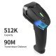 Gtcodestar Barcode Scanner X-620F, 1D, Ενσύρματο & Ασύρματο, 800Mah, Μαύρο Gtcodestar Barcode Scanner X-620F, 1D, Ενσύρματο & Ασύρματο, 800Mah, Μαύρο
