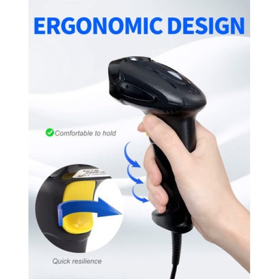 Gtcodestar Barcode Scanner X-760H, 1D & 2D, Ενσύρματο, Μαύρο Gtcodestar Barcode Scanner X-760H, 1D & 2D, Ενσύρματο, Μαύρο
