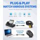 Gtcodestar Barcode Scanner X-760H, 1D & 2D, Ενσύρματο, Μαύρο Gtcodestar Barcode Scanner X-760H, 1D & 2D, Ενσύρματο, Μαύρο