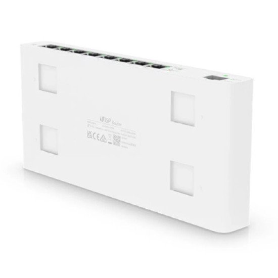 Ubiquiti Router Uisp-R, 8X Gigabit Ethernet Θύρες, 1000Mbps, Poe 30W