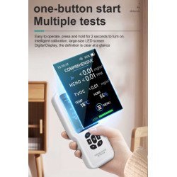 Noyafa Ψηφιακός Μετρητής Περιβάλλοντος Jms17, 4 Σε 1, Επαναφορτιζόμενος