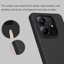 Nillkin Θήκη Super Frosted Shield Για Xiaomi Redmi Note 14, Μπλε