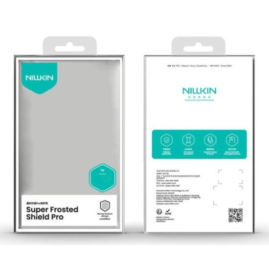 Nillkin Θήκη Super Frosted Shield Pro Για Samsung Galaxy S25 Plus, Μαύρη Nillkin Θήκη Super Frosted Shield Pro Για Samsung Galaxy S25 Plus, Μαύρη