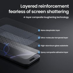 Nillkin Tempered Glass 2.5D Cp+ Pro Για Apple Iphone 16 Pro